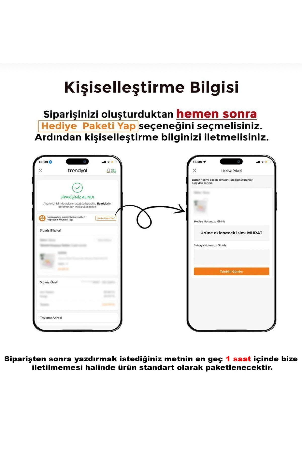 El Yapımı Şef Bıçağı Kişiye Özel Yazı, İsim