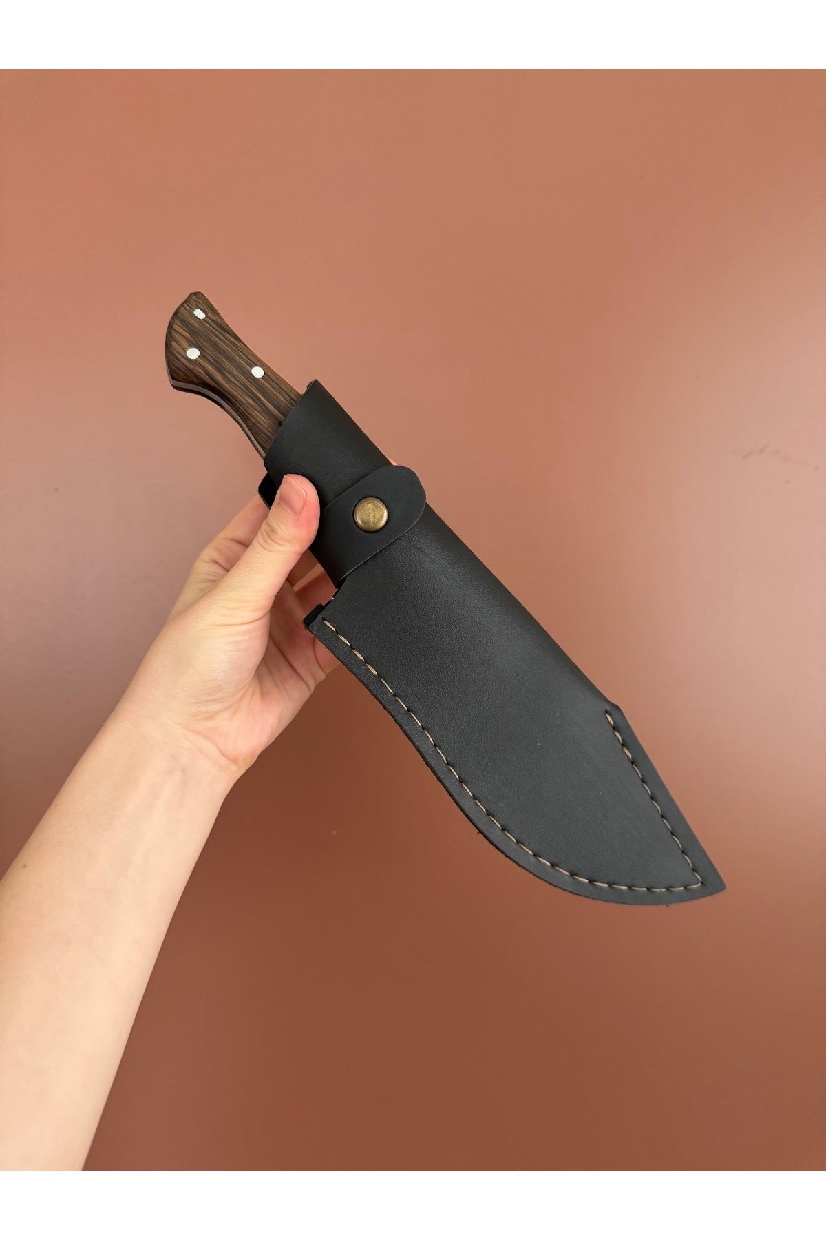 Yaban Model Kamp Outdoor Bıçağı - isim yazma - hediye - kılıflı - Tamamı el işçiliği