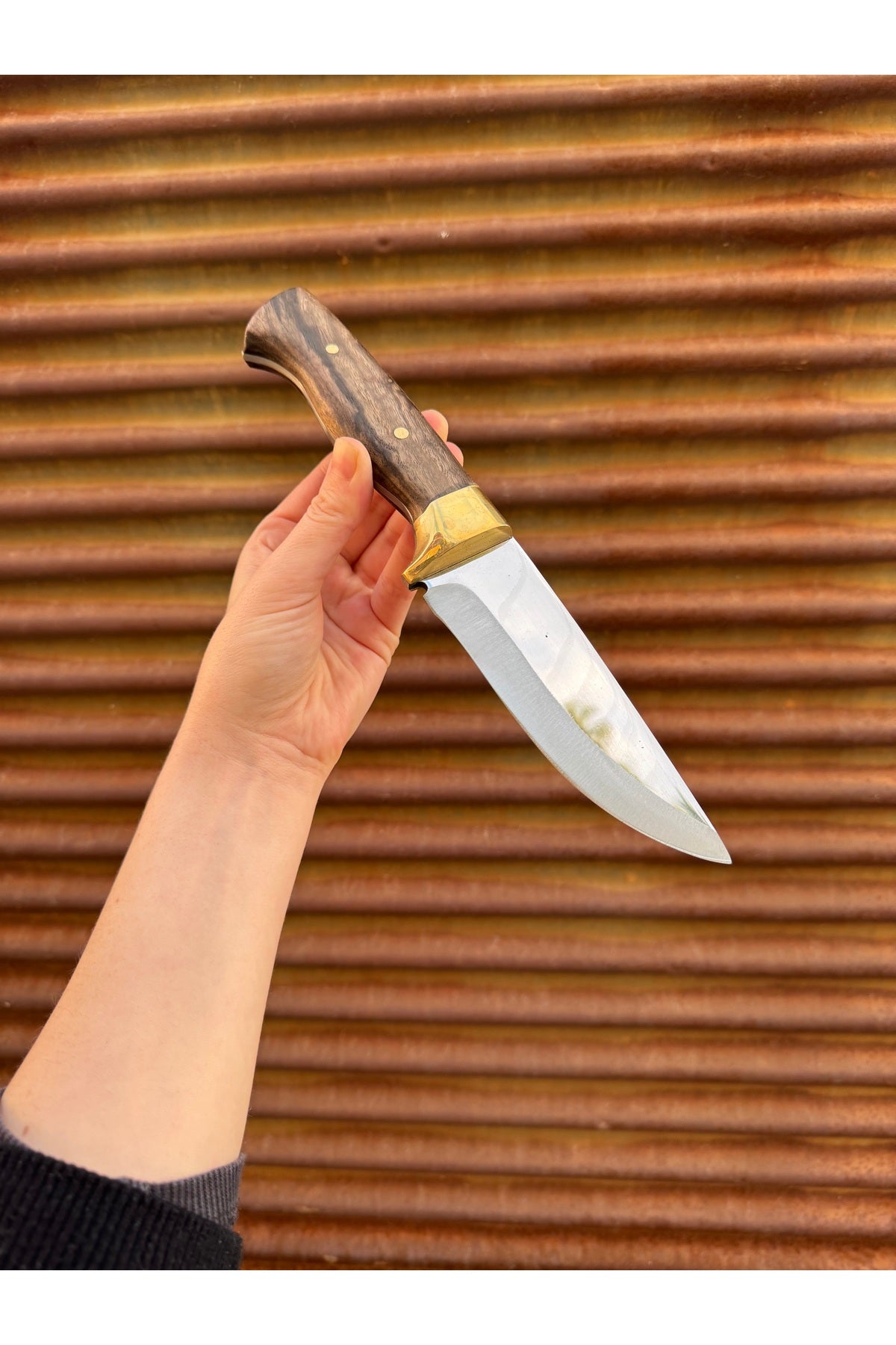 BUSHCRAFT AVCI BIÇAĞI - Kişiselleştirilebilir İsim Yazma - Kılıflı - Av, Outdoor, Avcılık