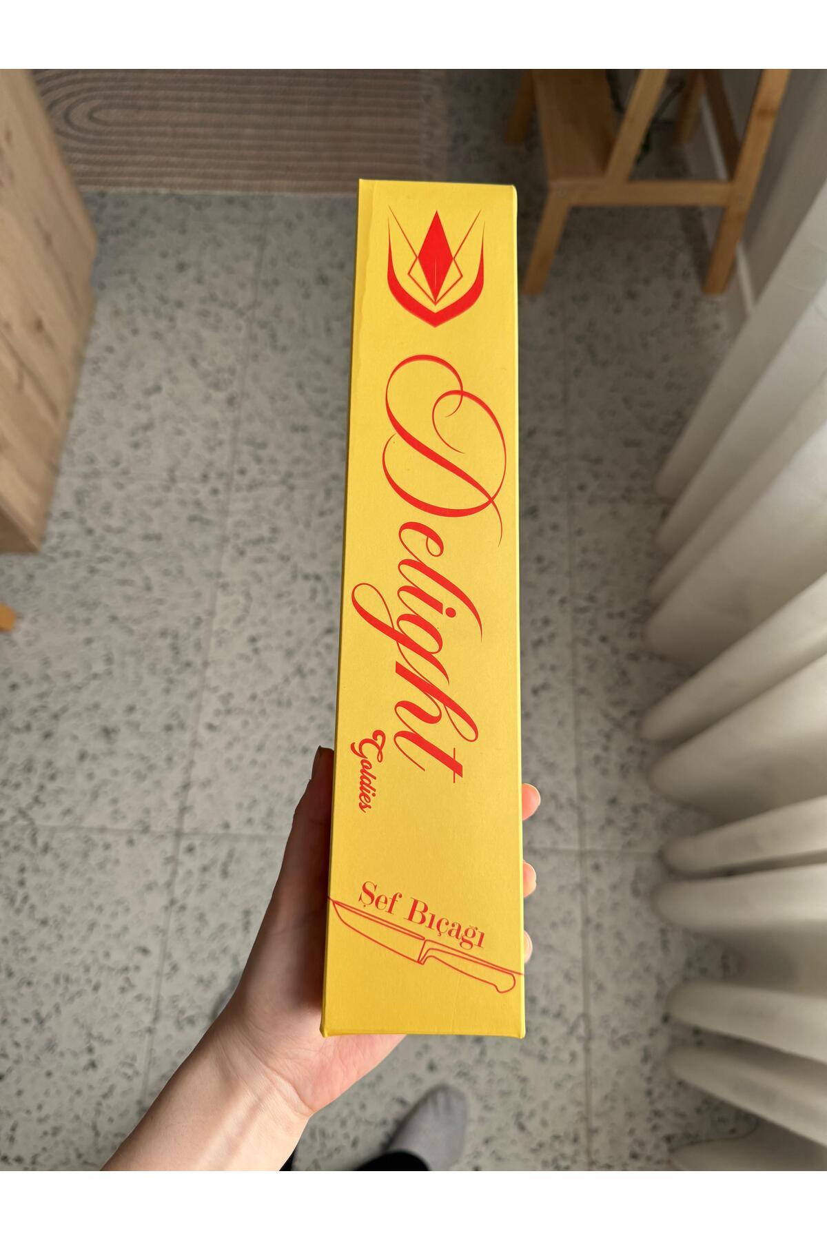 DELİGHT ŞEF BIÇAĞI - Kişiye Özelleştirilebilir Yazı, İsim