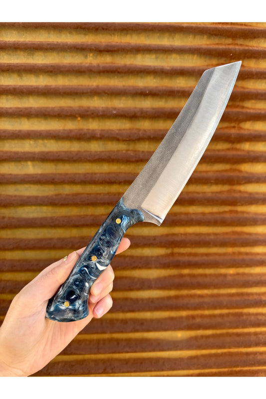 Üst Kalite Şef Bıçağı N690 Çelik Epoksi - İsim Yazma Ücretsiz - Sushi- et profesyonel kesim bıçağı