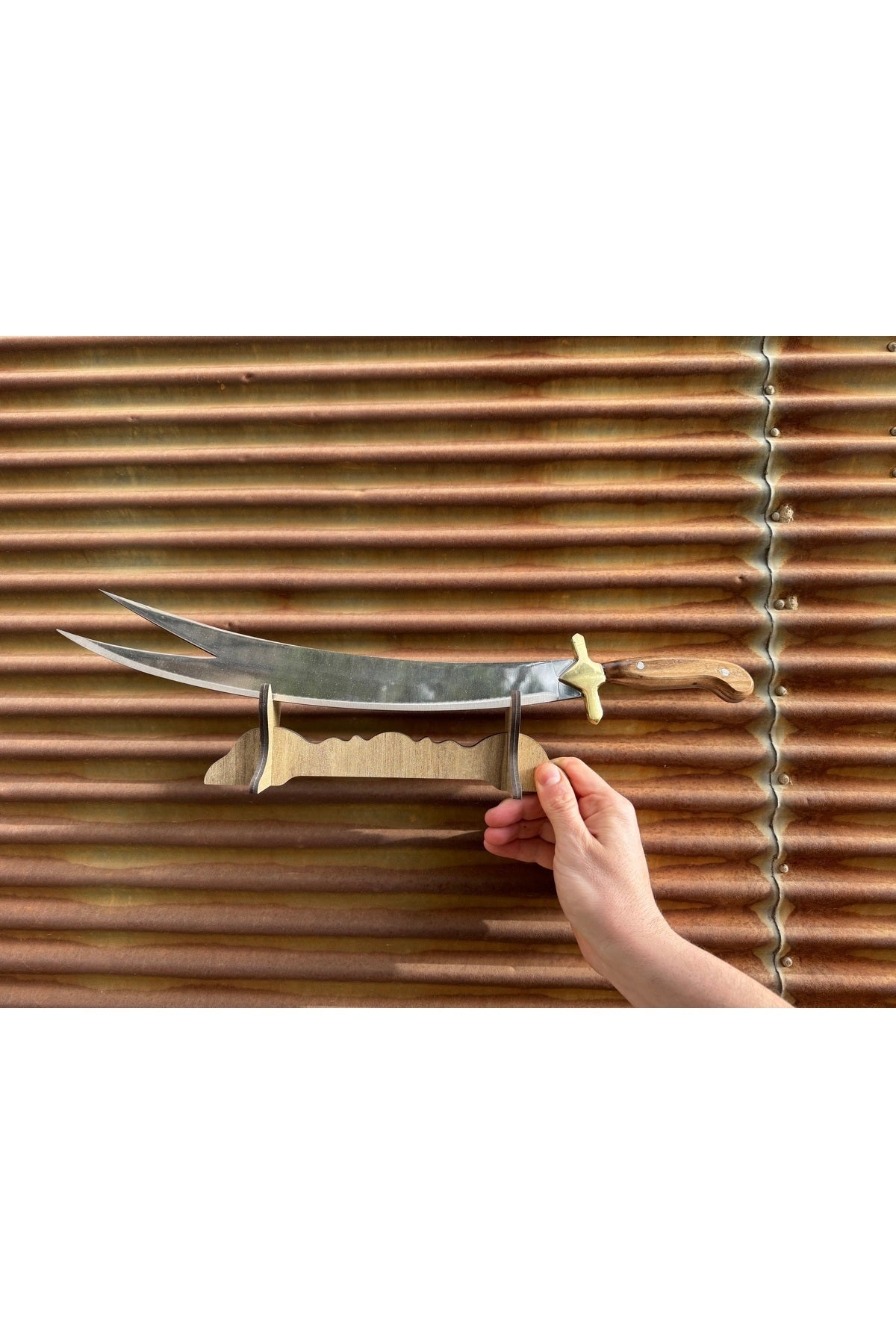 Zülfikar Kılıç - 50 Cm Dekoratif - Isim Yazılabilir - Kutulu - Hediyelik