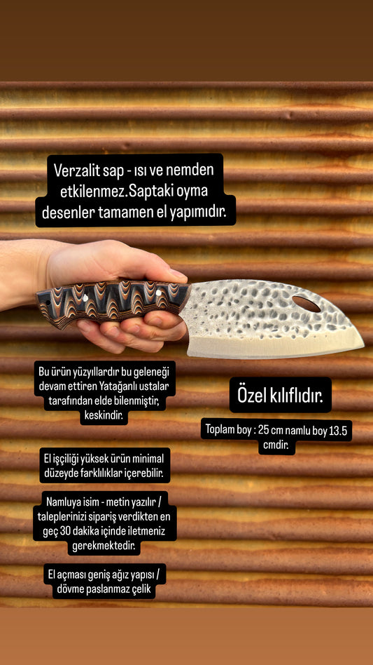 Verzalit almazan Dövme izli paslanmaz