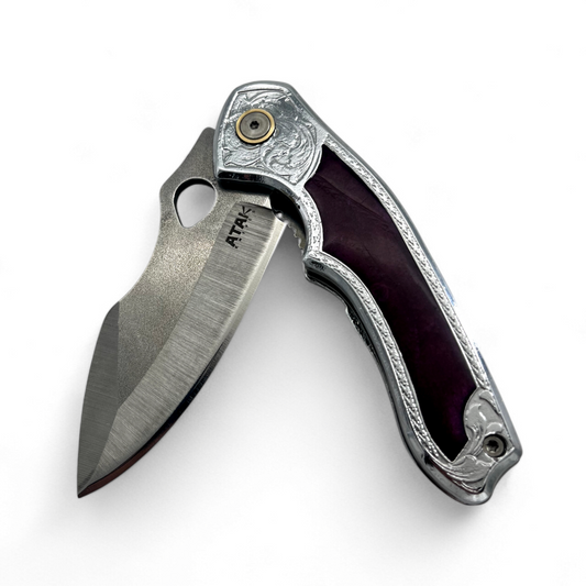 ATAK Selçuklu Model Özel Üretim Kamp Çakısı - Kişiye Özel, Yazı, İsim